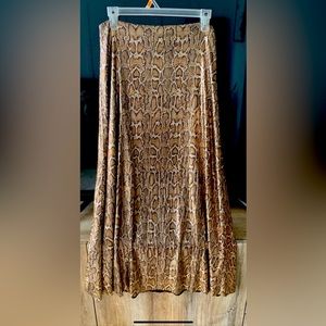 Zara Sequin Cheetah Skirt